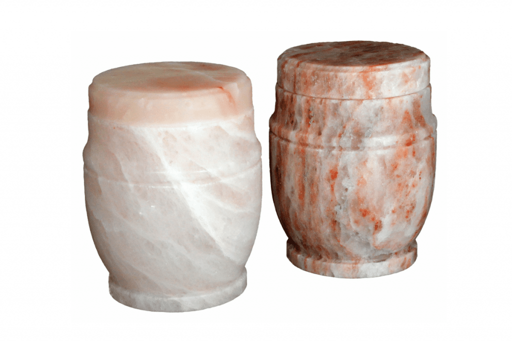 Himalayan Rock Salt Urns - Family Tree Funerals